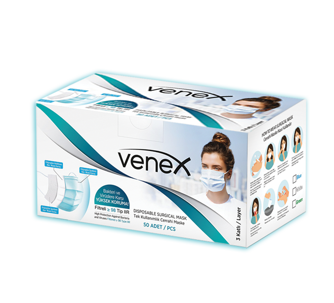 Cerrahi Yüz Maskesi